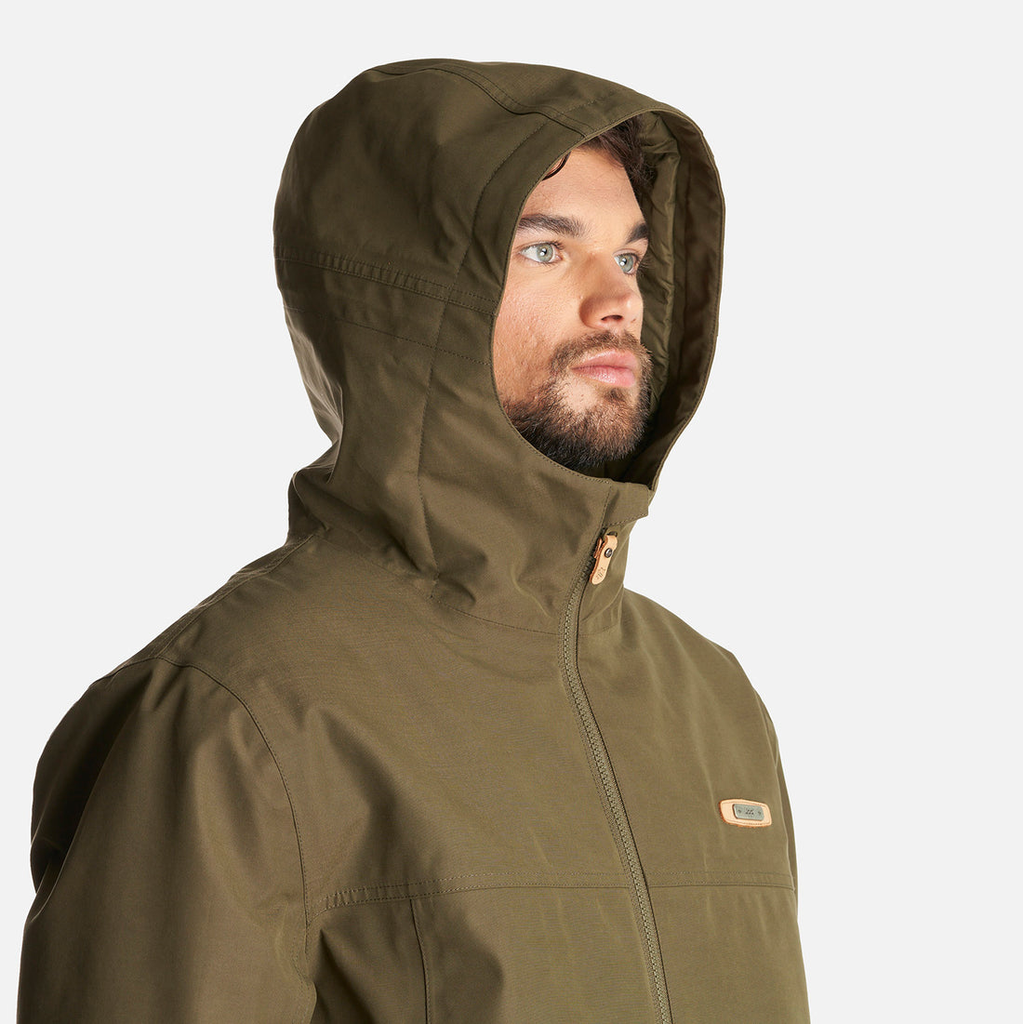 Miniatura Chaqueta Hombre Citizen Warm B-Dry Hoody Jacket - Color: Verde Militar