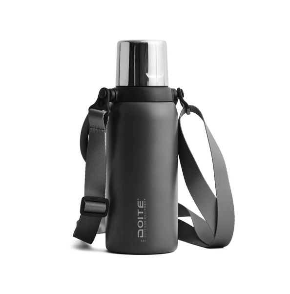 Termo Grip 800 Ml  - Color: Negro