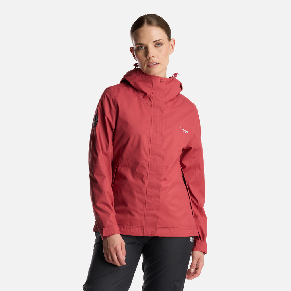 Miniatura Chaqueta Mujer Blizzard B-Dry Hoody Jacket - Color: Rosa Oscuro