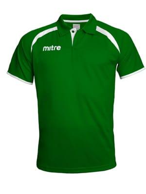 Miniatura Polera Hombre Pique - Color: Verde-Blanco