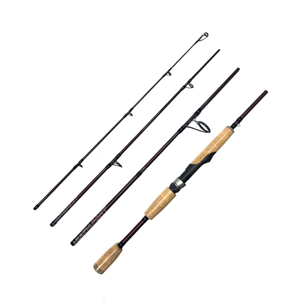 Caña Convergence Travel 604Mh 1,80M 4 Tramos Cvs60mh4saco_