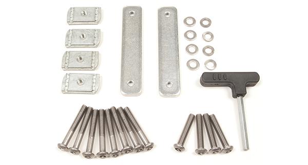 Kit de Montaje para Porta Kayak en Barra Modelo Vortex