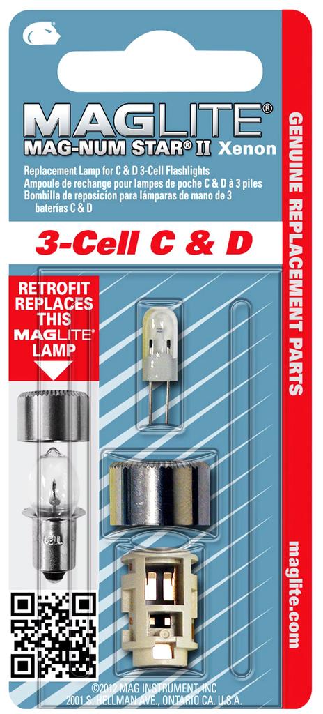 Ampolleta De Repuesto Linterna 3C Y 3D Xenon