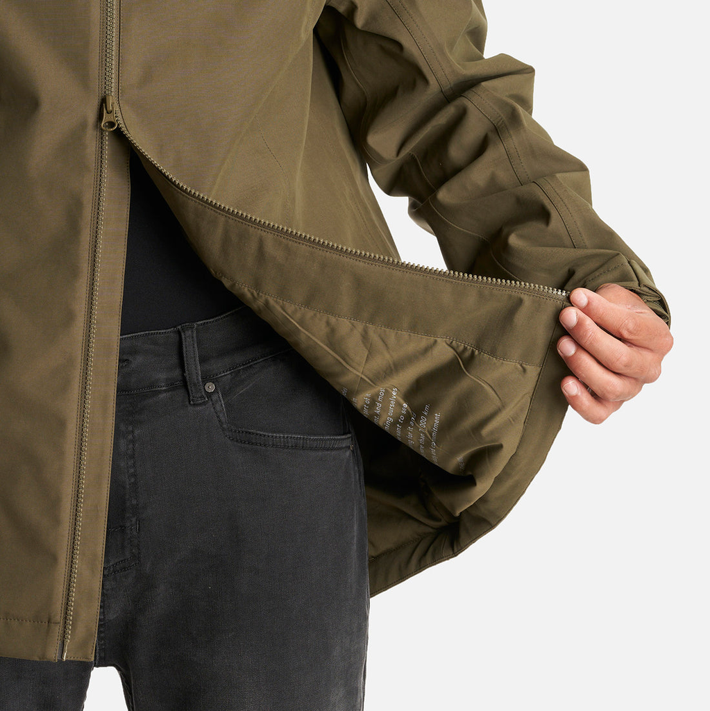 Miniatura Chaqueta Hombre Citizen Warm B-Dry Hoody Jacket - Color: Verde Militar