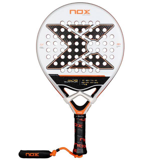 Pala De Padel Ml10 Quantum 3K By Miguel Lamperti 2025 + Tarro De Pelotas + Overgrip + Protector -
