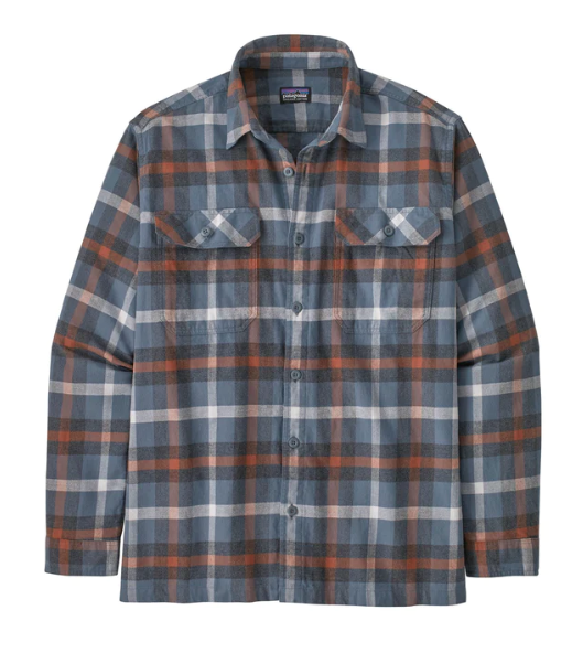 Camisa Manga Larga Hombre Organic Cotton Midweight Fjord Flannel Shirt -