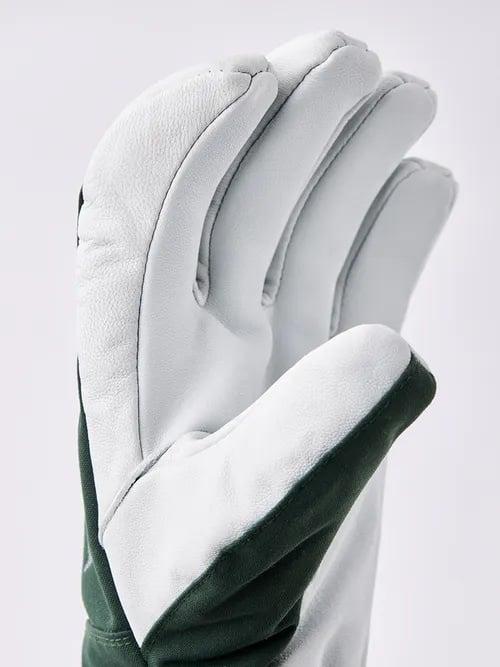 Guantes Army Leather Heli Ski - Color: Verde