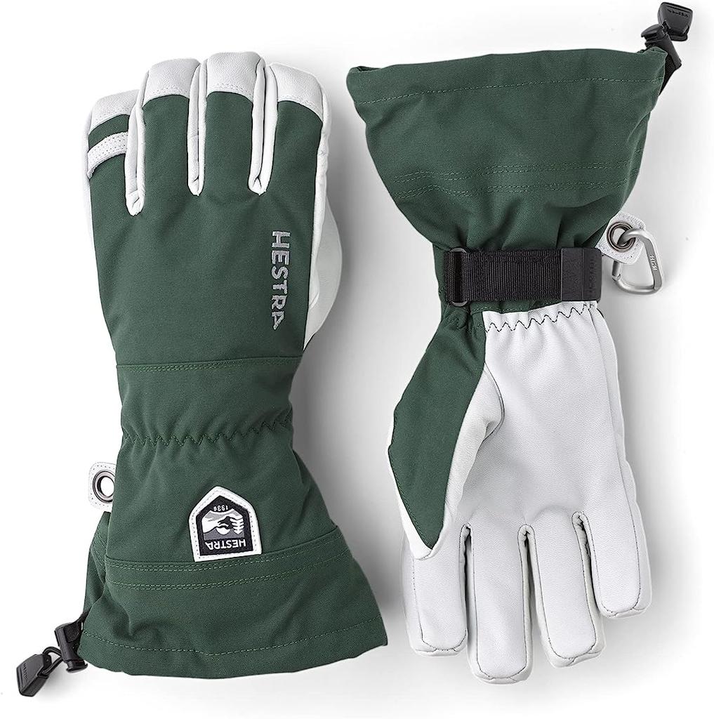 Guantes Army Leather Heli Ski - Color: Verde