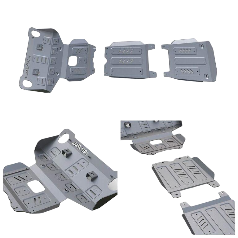 Miniatura Protecciones Inferiores Skid Plates Para Toyota Hilux Revo 2016+ -