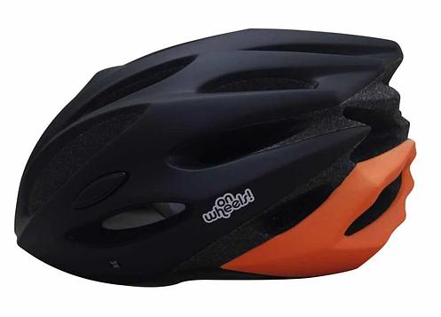 Casco Sport - Color: Negro-Naranjo