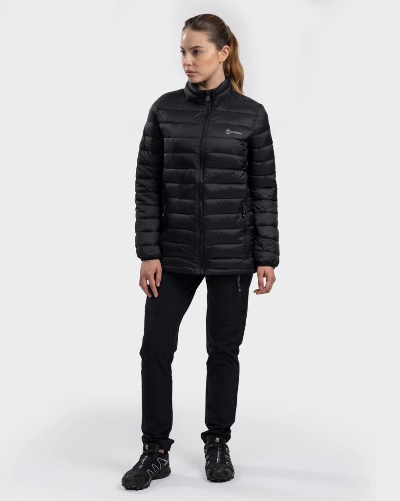 Parka Eco Nernak Mujer  - Talla: L, Color: Negro