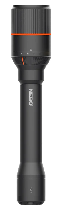Linterna Led Davinci 5000 Lumenes Recargable - Color: Negro