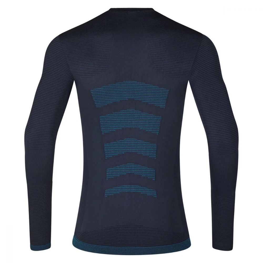 Synth Light Longsleeve Hombre - Color: Azul Oscuro