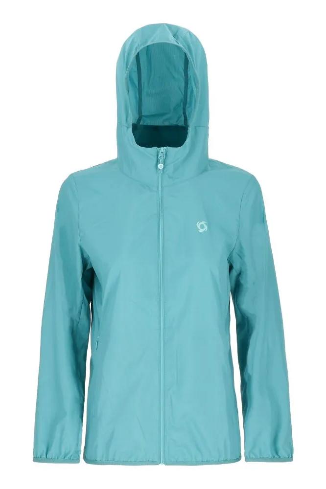 Miniatura Chaqueta Cortaviento Ligera Hoodie Air Jkt Women - Color: Verde