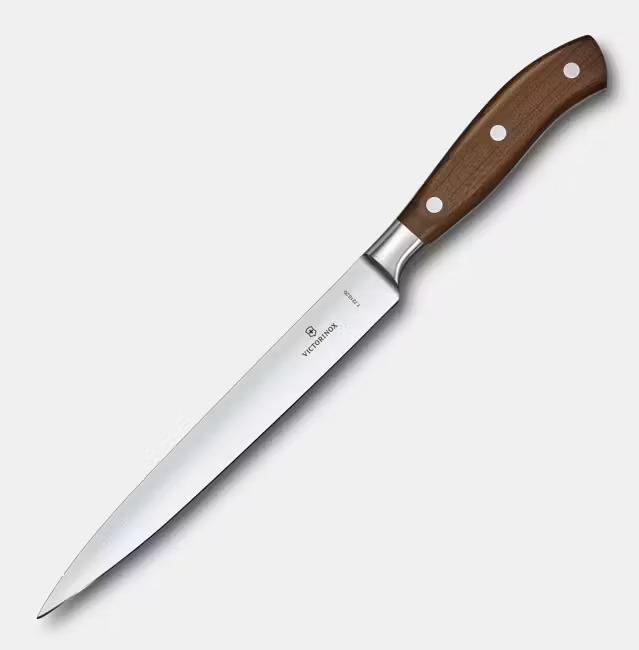 Miniatura Cuchillo Grand Maître Wood para filetear - Color: Marrón