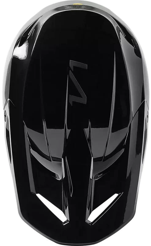 Casco Moto  V1 Solid  - Color: Negro