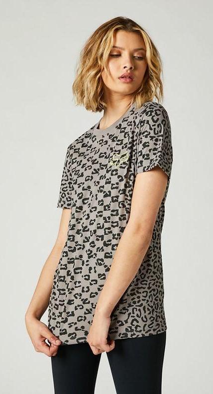 Polera Lifestyle Mujer Cheetah Check - Talla: M, Color: Gris