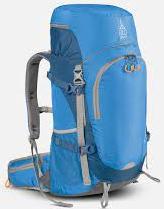 Miniatura Mochila Unisex Bridge - Color: Azul, Formato: 40L