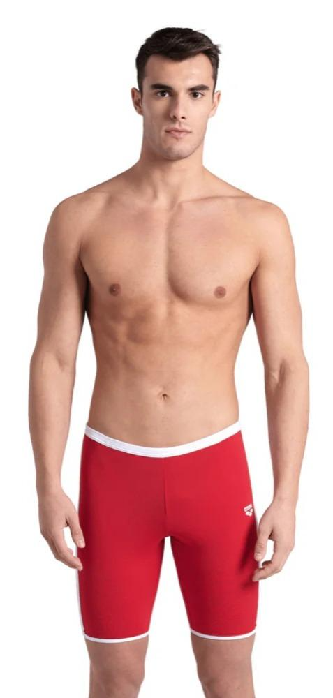 Traje De Baño Jammer Performance Icons Solid  - Color: Rojo