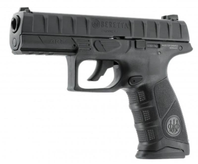 Miniatura Pistola Co2 APX 4,5MM  - Color: negro