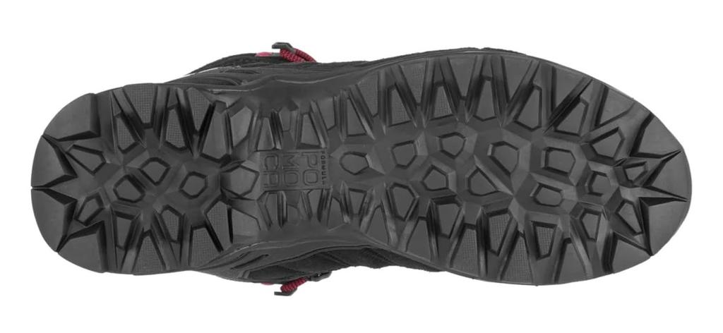 Miniatura Zapato Mujer Alp Mate Mid Wp - Color: Black Out/Virtual Pink