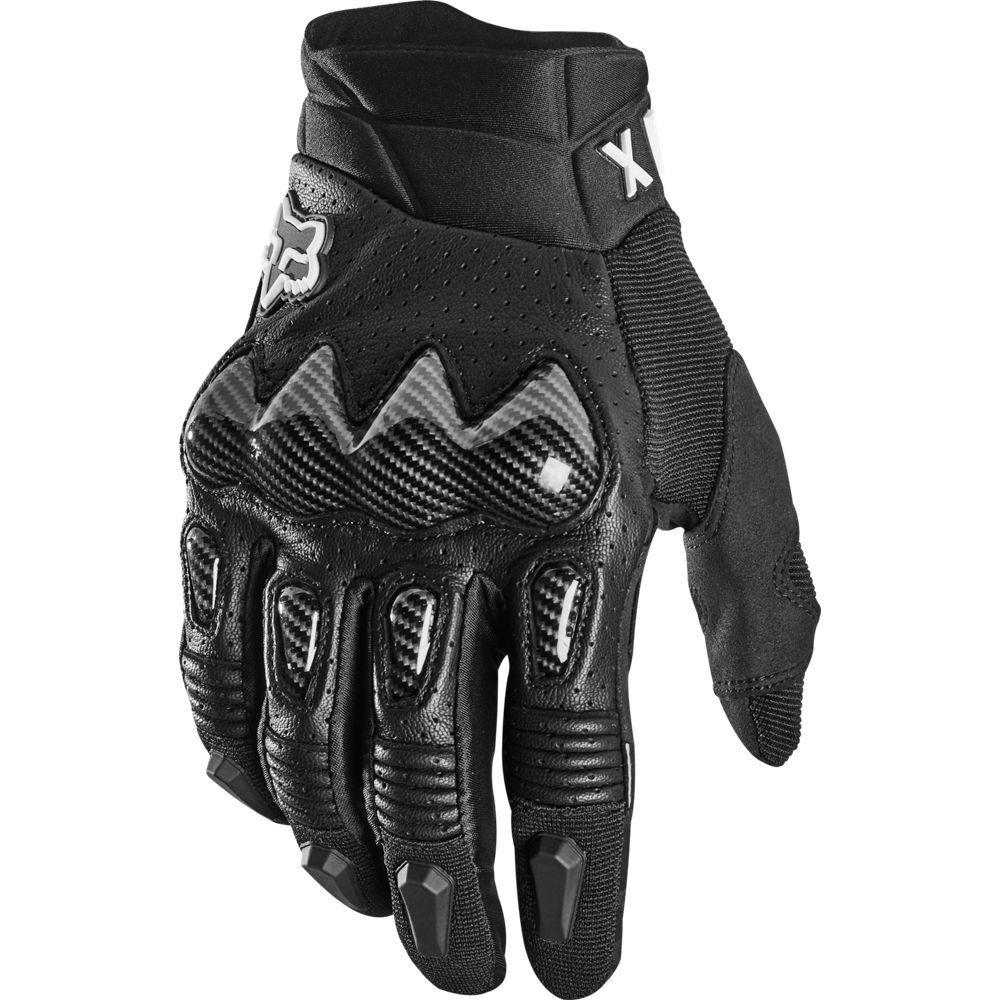 Miniatura Guantes Moto Bomber - Color: Negro