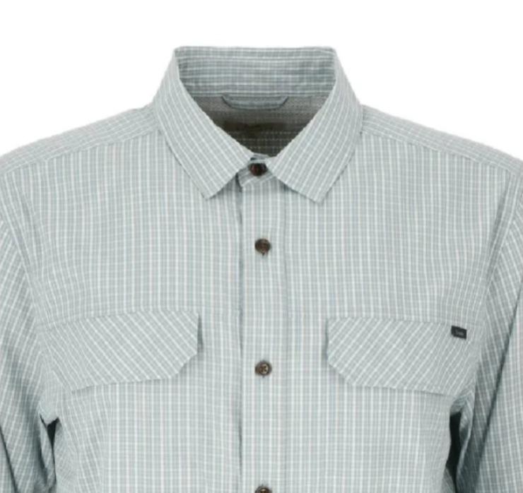 Camisa Manga Larga Rover Melange de Hombre  -