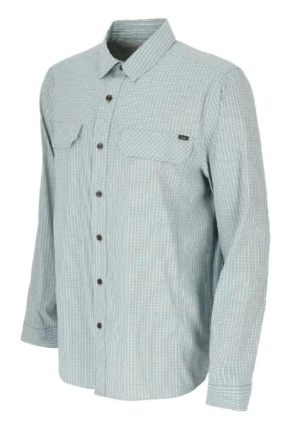 Camisa Manga Larga Rover Melange de Hombre  -