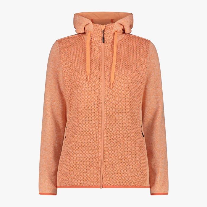 Polar Mujer Hooded Knit Tech