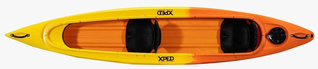 Kayak Cruiser Tandem - Color: Naranja-Amarillo