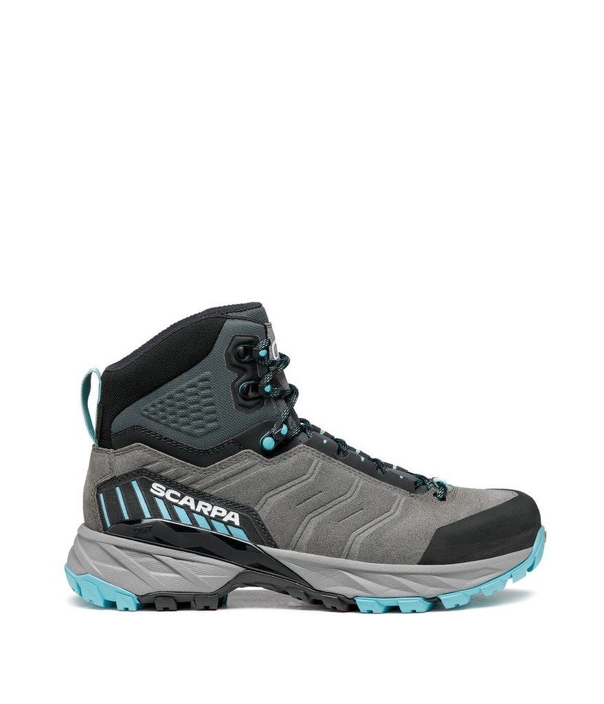 Miniatura Zapato Mujer Rush Trk Gtx - Color: Midgray/Aqua