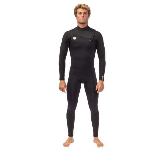 7 Seas Comp 4-3 Full Chest Zip - Color: Negro