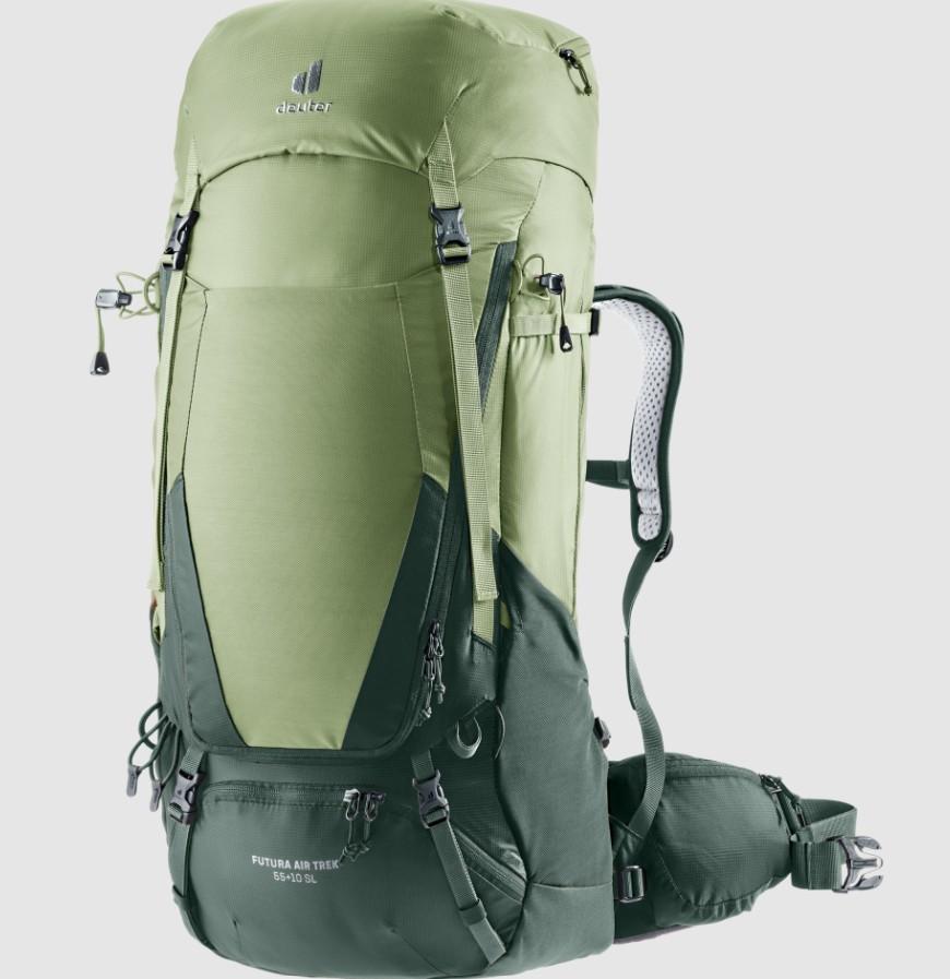 Mochila Futura Air Trek 55 + 10 Sl Grove-Ivy
