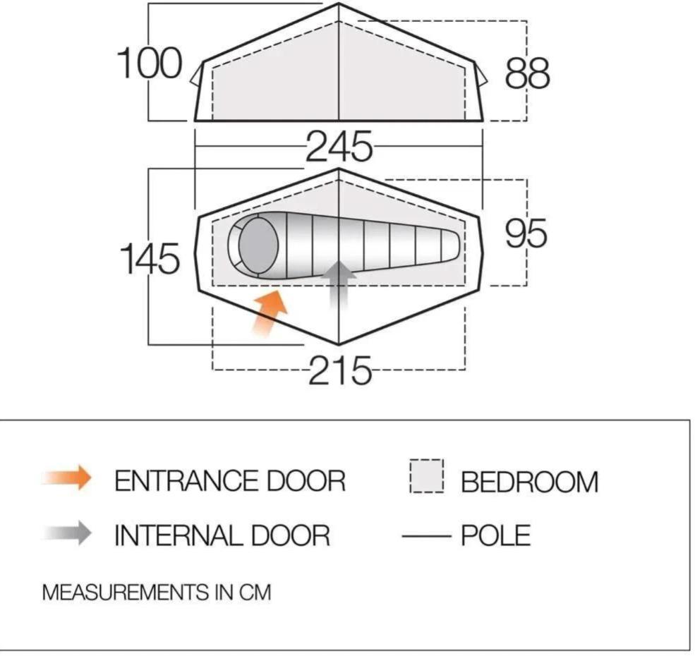 Carpa Apex Compact 100 -