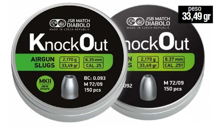 Postones Slug JSB Knockout 6,35/33,49