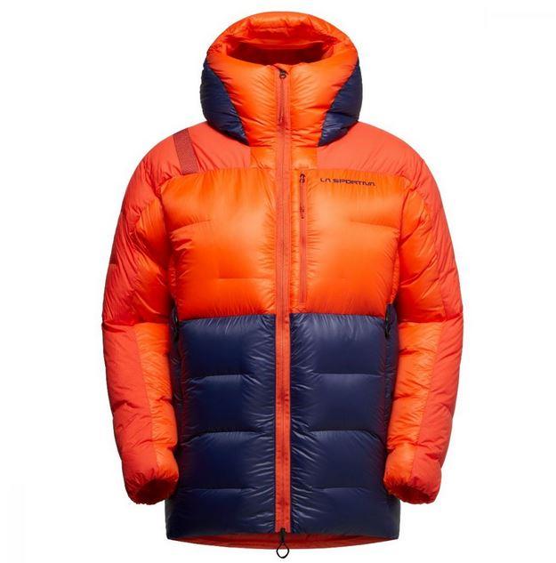 Parka Olympus Tech Down - Color: Azul - Naranja