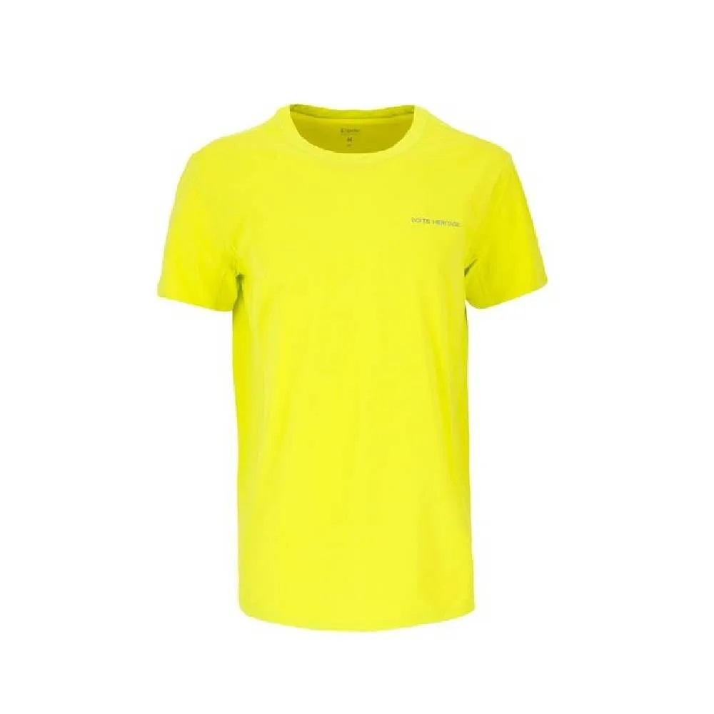 Miniatura Polera Deportiva Manga Corta Spid Hombre - Color: Amarillo