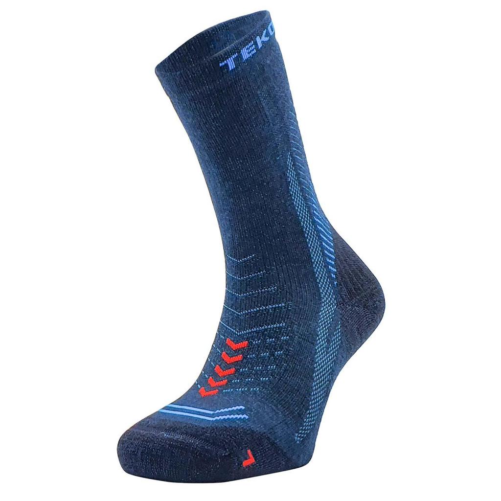 Calcetines TEKO ecoHIKE DISCOVERY Light Half Cushion 2.0 - Color: Azul oscuro