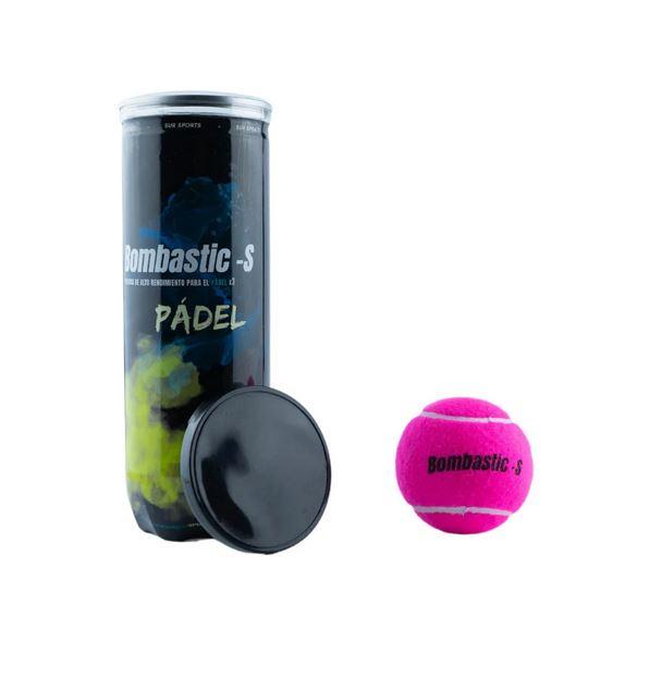 Tarro de Pelota Padel Bombastic S Pink X3 1 Unidad - Color: Rosa