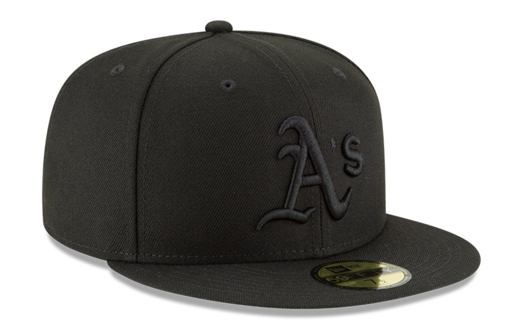 Miniatura Jockey Oakland Athletics MLB 59 Fifty - Talla: 7 1/2, Color: Negro