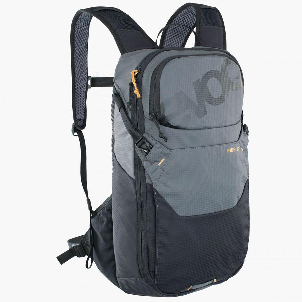 Miniatura Mochila Ride 12L - Color: Carbon Grey-Black