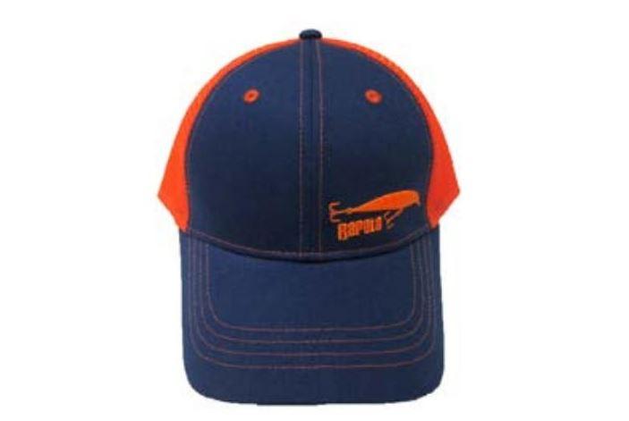 Gorro Trucker - Color: Naranja/Azul