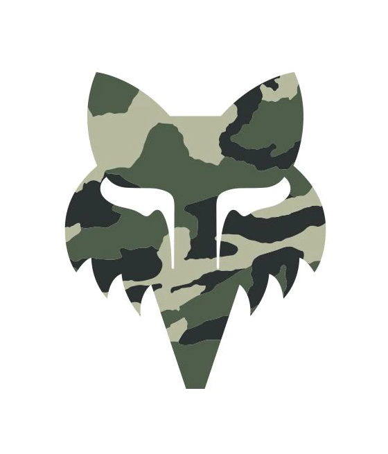 Sticker Para Auto - Color: Verde Camuflaje