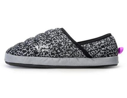 Miniatura Pantufla Térmica SoftShoes Quintay Adulto  - Color: Negro/Gris