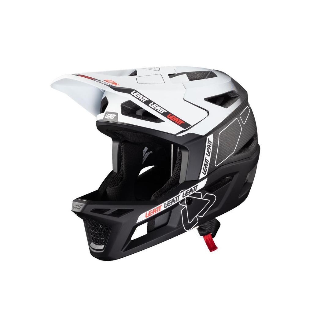 Casco MTB Gravity 6.0 Carbon - Color: Negro-Blanco