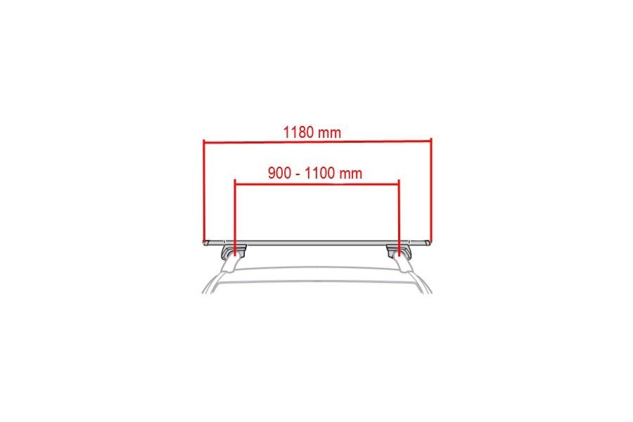 Barras De Techo Smartrack 1180 -