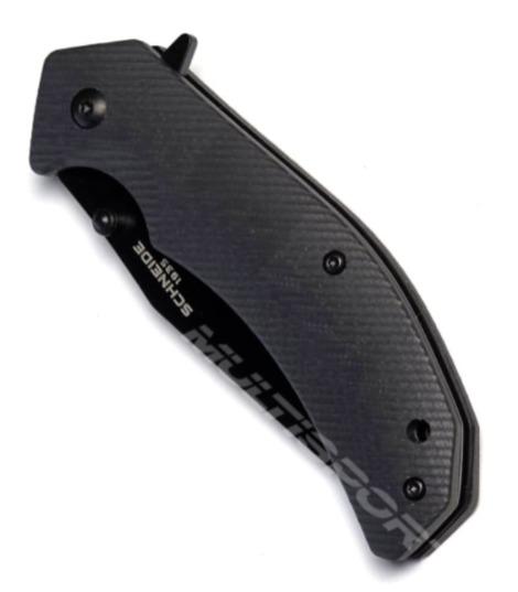 Miniatura Navaja Krieger 440C - Color: Gris Oscuro