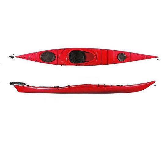 Kayak Sedna W/Rudder - Color: Rojo