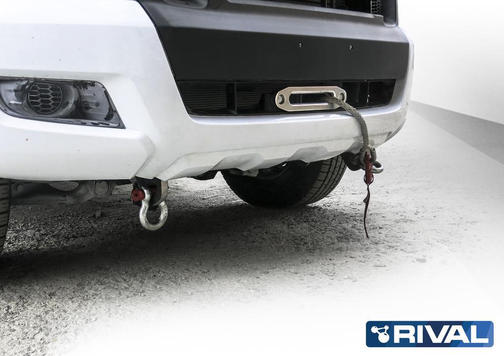 Base De Winche Para Ford Ranger 2012+ - Formato: Unidad