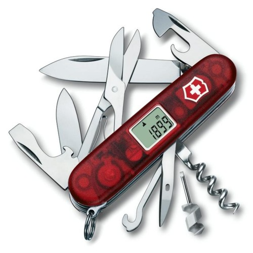 Navaja Traveller 91 mm 25 Fun  - Color: Rojo Transparente